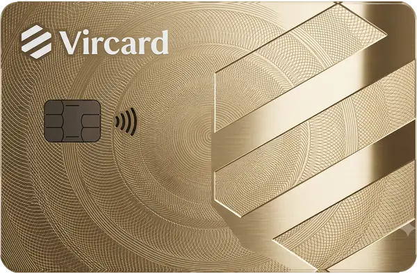 Золотая виртуальная карта Vircard, тариф Премиум