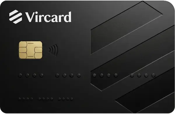 Чёрная виртуальная карта Vircard, тариф Стандарт